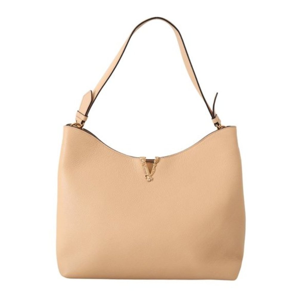 NWT Nude Calf Leather Hobo Shoulder & Handbag